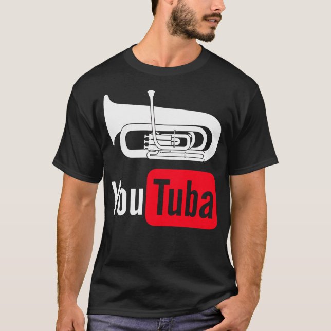 Youtuba Rolig tröja för tejspelare (Framsida)