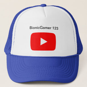 YouTube BionicGamer 123 hatt Truckerkeps