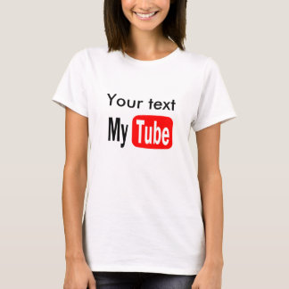 YouTube gör den roliga mallen, det dig, populärt Tee Shirt