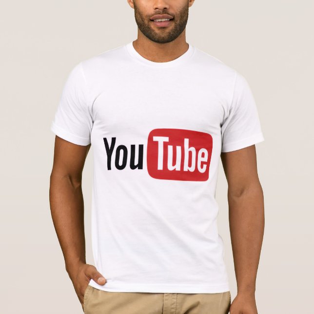 YouTube-ikon T-Shirt (Framsida)