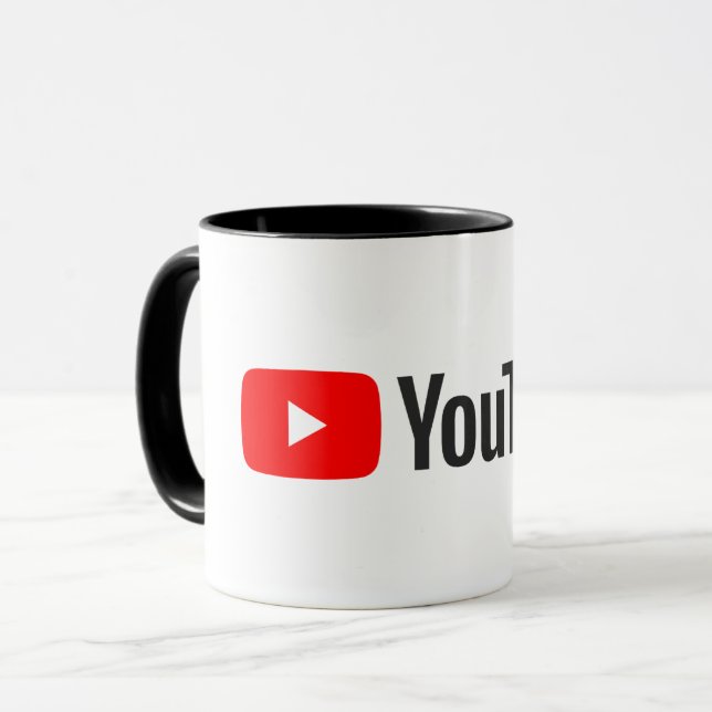 YouTube-kaffe Mugg (Framsida vänster)