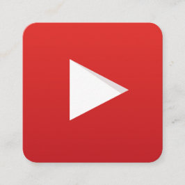 YouTube-kanal Fyrkantigt Visitkort