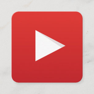 YouTube-kanal Fyrkantigt Visitkort