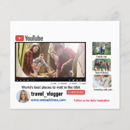 Youtube-kanalbefordran Flygblad