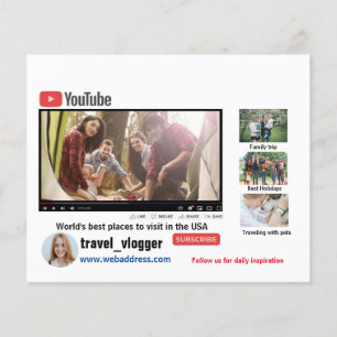 Youtube-kanalbefordran Flygblad