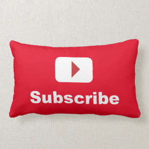 youtube kanaliserar prenumererar lumbarkudde