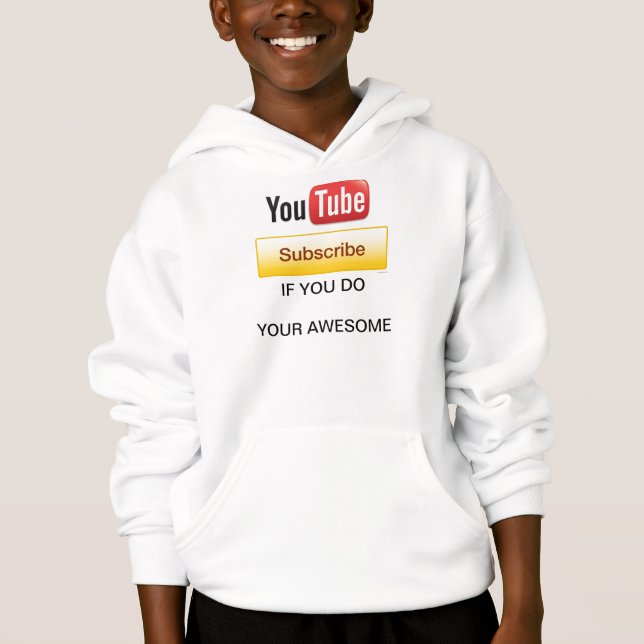 youtube-logo2 youtubesubscribebutton-highres30… t-shirt (Framsida)