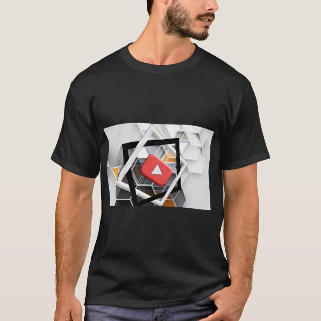 YouTube-logotyp T Shirt (Framsida)