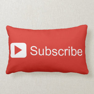 Youtube prenumererar kudder lumbarkudde