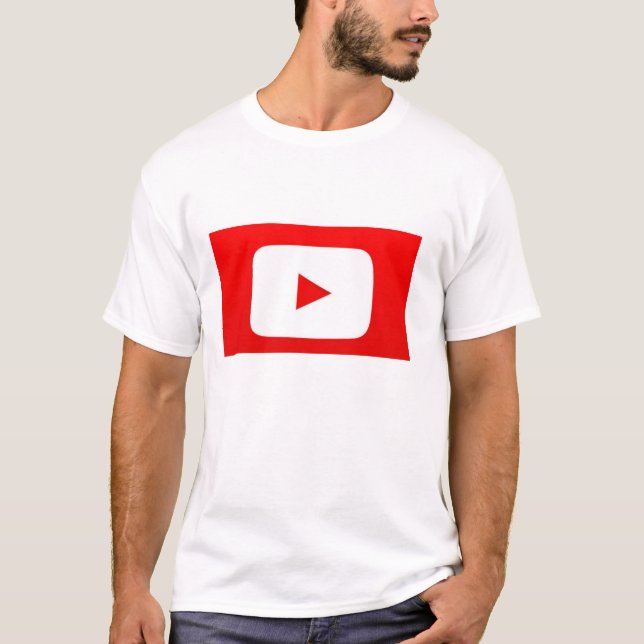 YouTube skjorta T Shirt (Framsida)