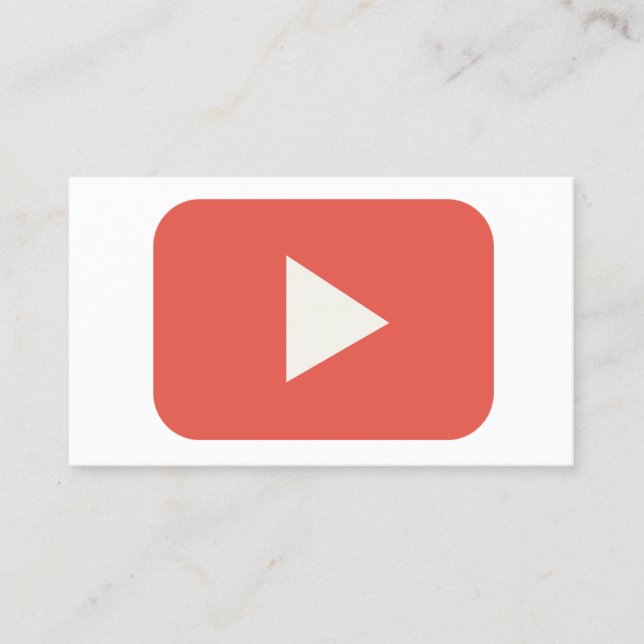 youtube visitkort (Framsida)