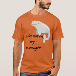 Youx27 finns inte på min våglängd t shirt