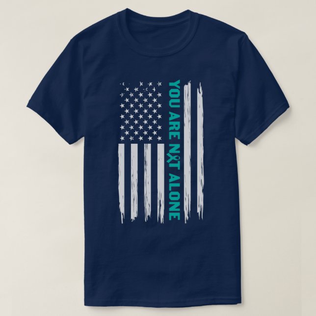 Youx27re Ej Ensam PTSD T Shirt (Design framsida)