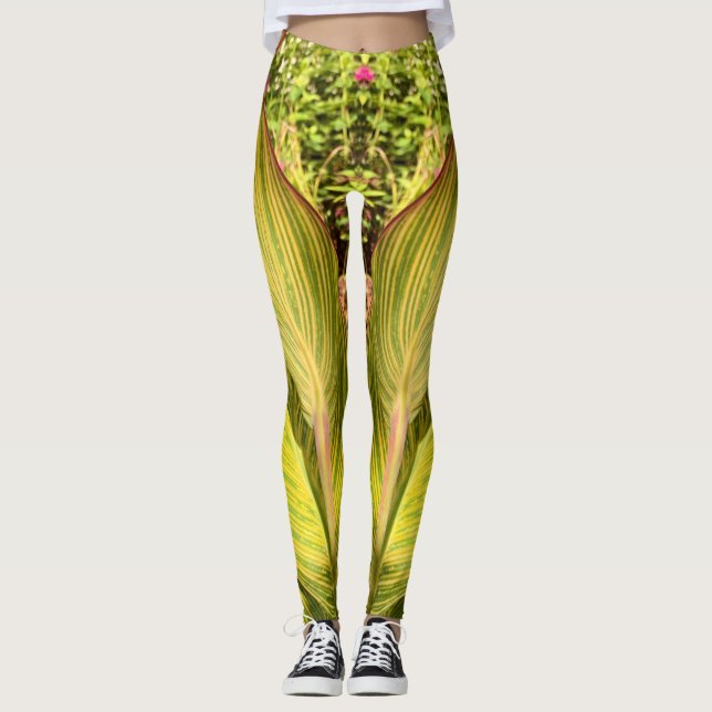YouYou Canna damasker Leggings (Framsida)