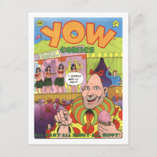 Yow-Tecknader #1, 1978 Vykort