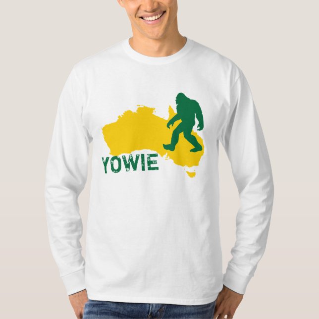 Yowie (Bigfoot) T-tröja T-shirt (Framsida)