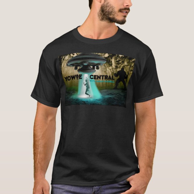 Yowie Central med Ufo T Shirt (Framsida)