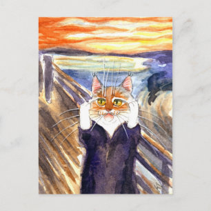 Yowl-vykort Vykort