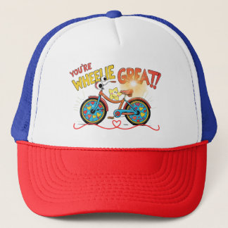 Yoy are Wheely great funny hat Keps