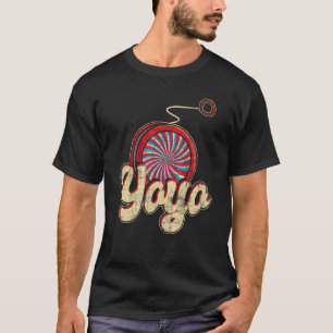 Yoyo Colorful Retro Vintage 70s 80:s Leksak Pasti T Shirt