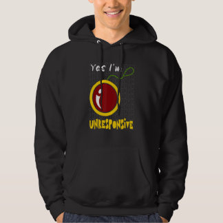 Yoyo Ja Jag Är Inte Responsiv För Yoyo Hoodie