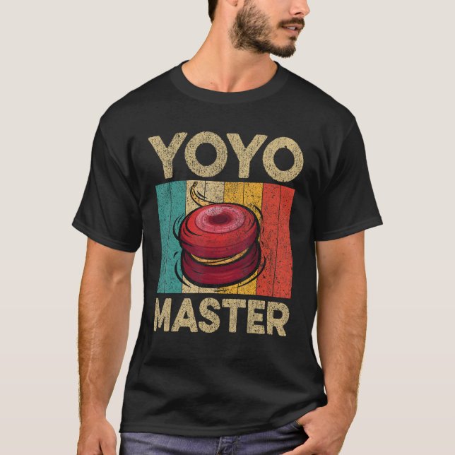 Yoyo Master Vintage Yoyo T Shirt (Framsida)