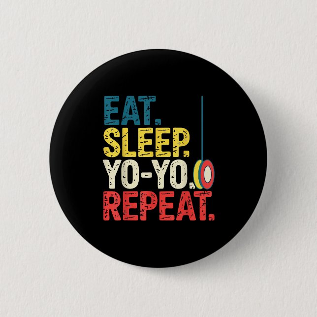 Yoyo Player Yo-yo Enthusiast  Knapp (Framsida)