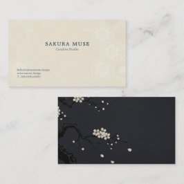 Yozakura Business Card – Night Sakura Premium  Visitkort