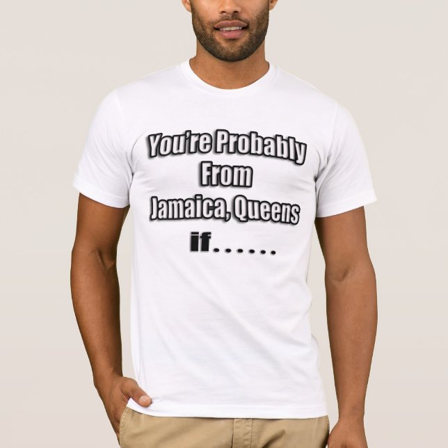YPF…, Jamaica drottningar om… T-shirt (Framsida)