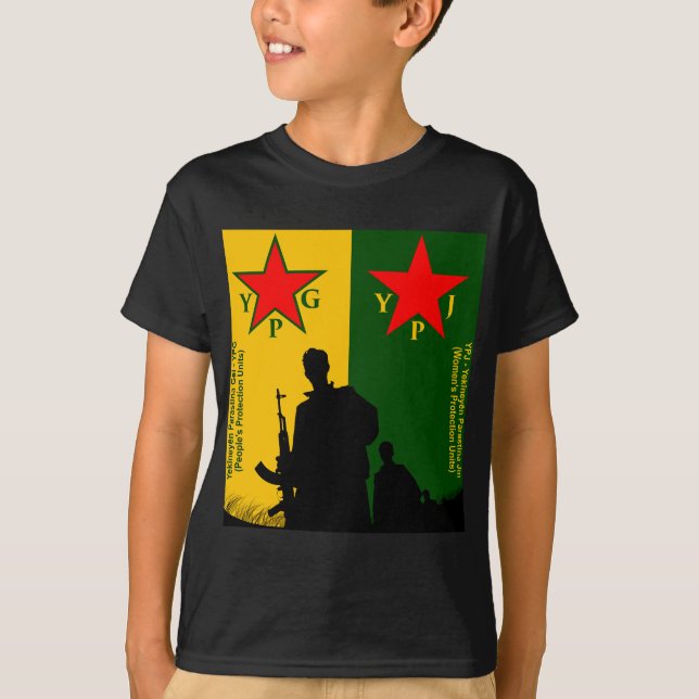 ypg-ypj 2 t-shirt (Framsida)