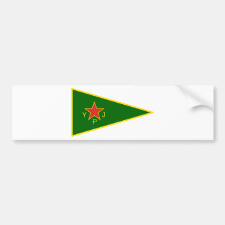 YPJ-flagga Bildekal
