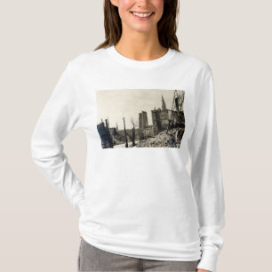 Ypres från Rue de Ville, Juni 1915 Tee