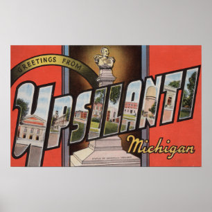 Ypsilanti, Michigan - Stora Brev Scenes Poster