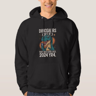 YR4 2024 YR4 Asteroid 2032 Funny Asteriod Hoodie
