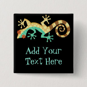 Yr ödla - anpassningsbar klämmer fast knäppas knapp