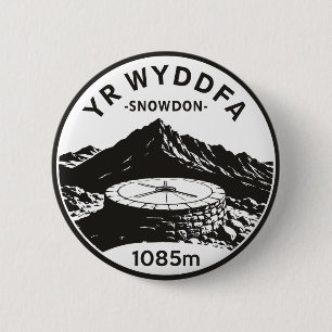 Yr Wyddfa Snowdon 1085m Toppmötesprestation Knapp
