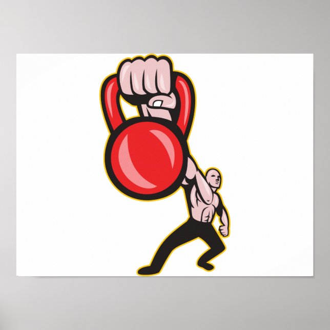 Yrkande Kettlebell-front Poster (Framsidan)