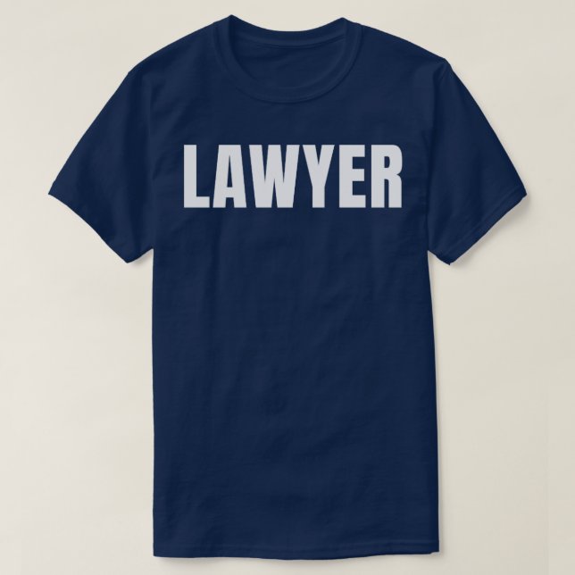 Yrke för advokatyrket Yrke för födelsedagspresent T Shirt (Design framsida)
