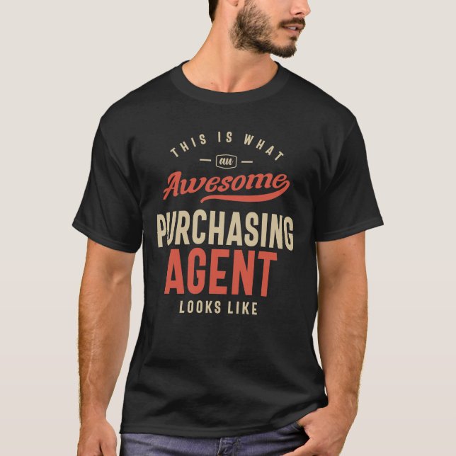 Yrke för Agent-jobb som köps i Fantastisk T Shirt (Framsida)