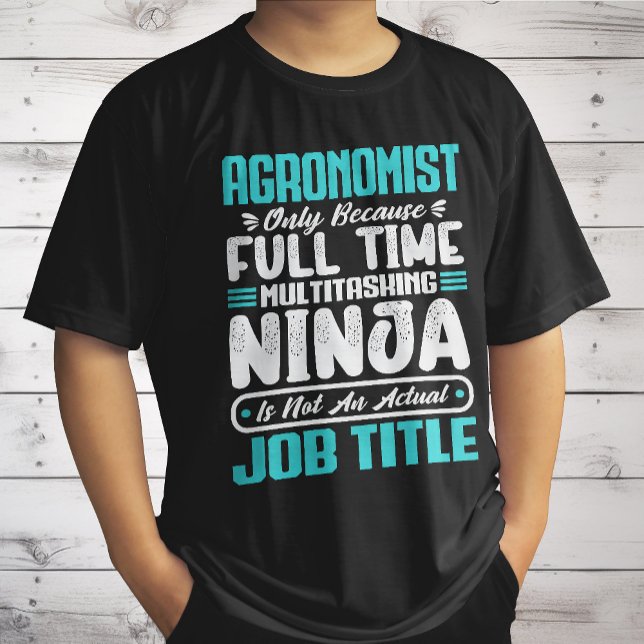 Yrke för agronomist-jobbtitel för ynka aggronomi t shirt (Skapare uppladdad)