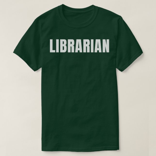 Yrke för bibliotekariskt ynka jobb Birthday Gift T Shirt (Design framsida)