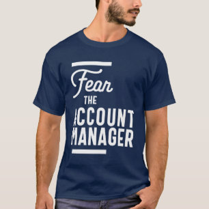 Yrke för kontohanterarens Gift-funktion för font-j T Shirt