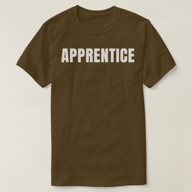 Yrke för lärlingskapets fantastiska befattning föd t shirt (Design framsida)