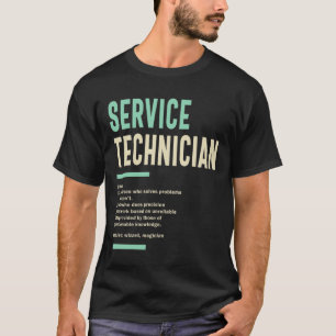 Yrke för servicetekniker t shirt