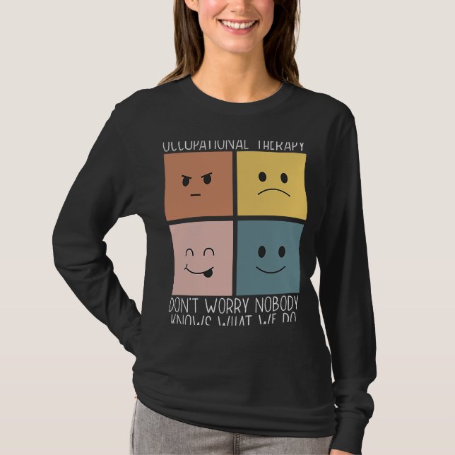 Yrke inom arbetslivet OT T Shirt (Framsida)
