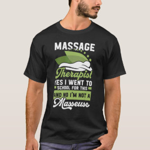 Yrke inom behandling av massageterapi t shirt