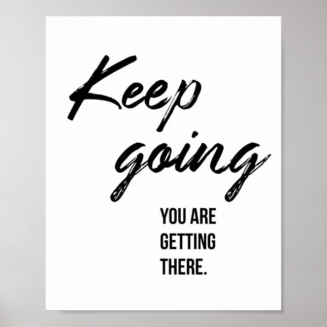 Yrke, övning, utspel Motivational Wall Art Poster (Framsidan)