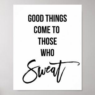 Yrke, övning, utspel Motivational Wall Art Poster