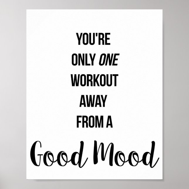 Yrke, övning, utspel Motivational Wall Art Poster (Framsidan)