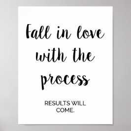 Yrke, övning, utspel Motivational Wall Art Poster